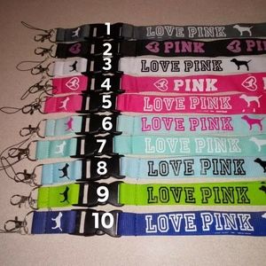 LAST DAY! - VS PINK lanyards